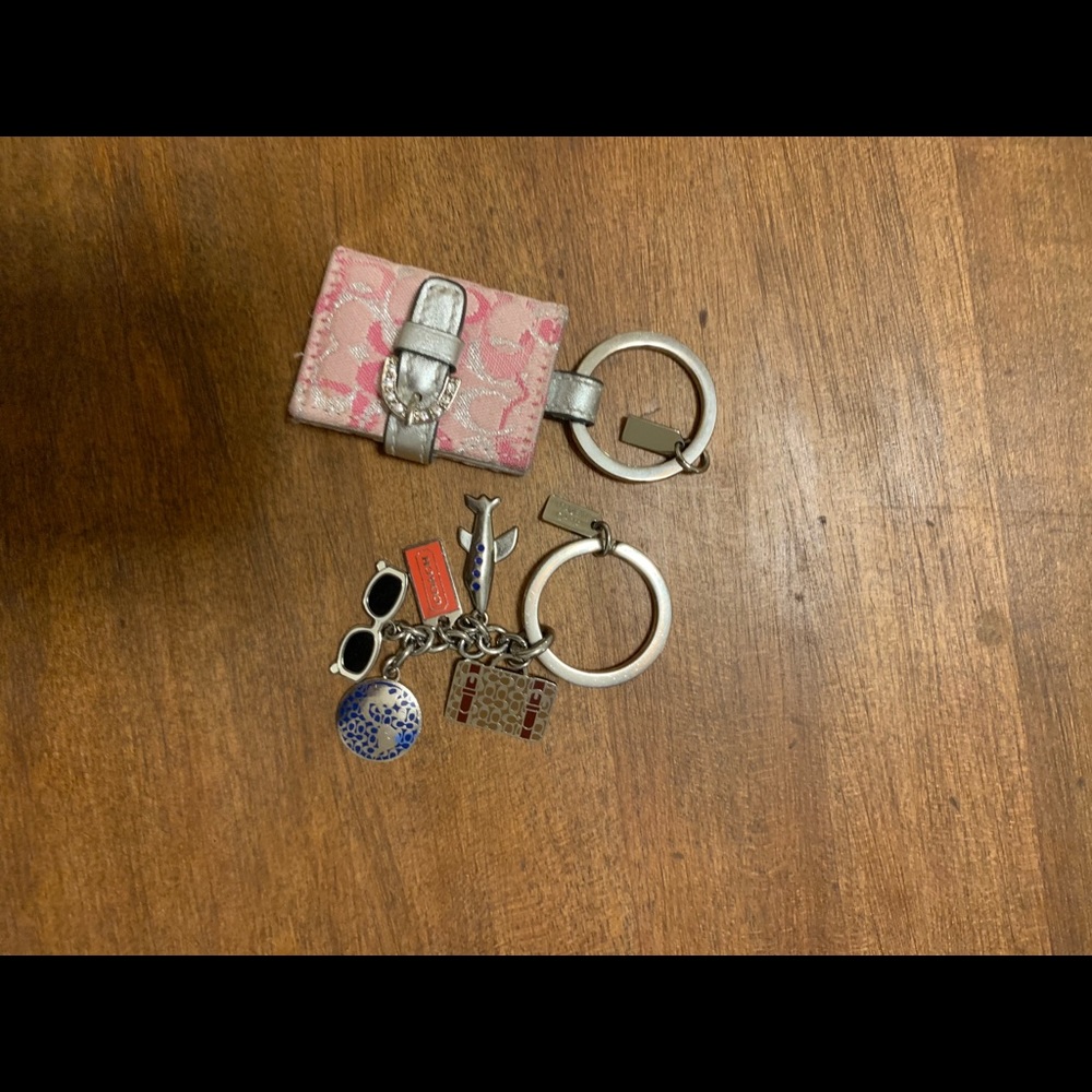 Coach keychains